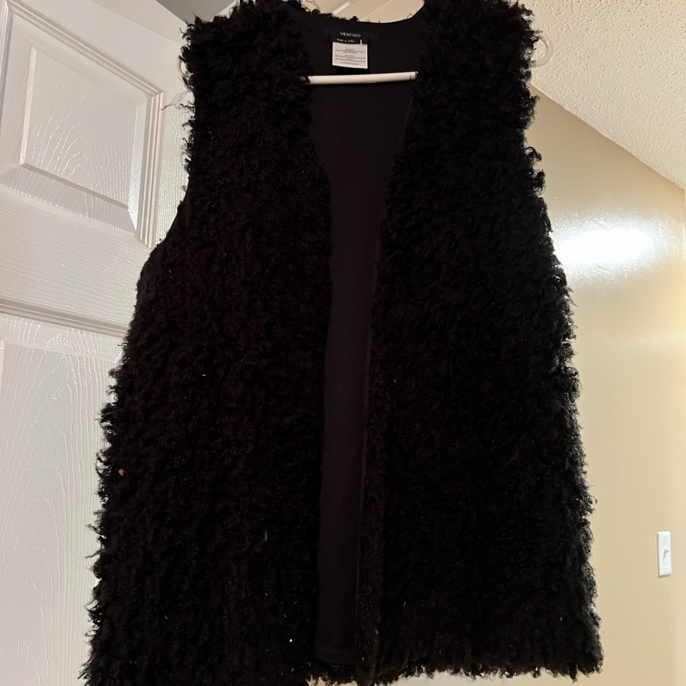Cashmere feel vest